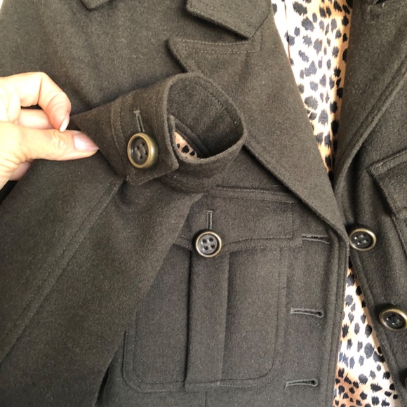 Wool Cropped Jacket - Picture 6 of 7